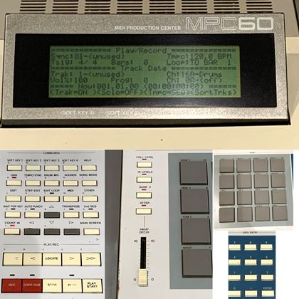 Akai-MPC60, software v2.12, Manny Elias